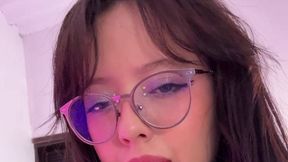 Video sent by @maruchan @Teasing and #Glasses Porn #Brunette #Sexy #Nude hardcore nsfw porno | Tik.Porn