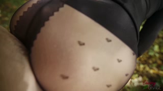 Public Creampie in the City Park