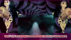 the demon shemale teaches you how to eat your own cum cum by goddesslana