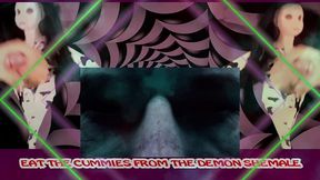 the demon shemale teaches you how to eat your own cum cum by goddesslana