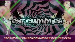 the demon shemale teaches you how to eat your own cum cum by goddesslana