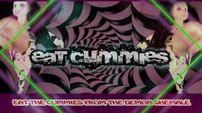 the demon shemale teaches you how to eat your own cum cum by goddesslana