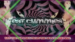 the demon shemale teaches you how to eat your own cum cum by goddesslana
