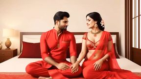 Hot indian housewife excited for sex with office boss