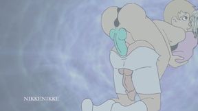 Intense Hentai Pegging My Girlfriend Fucks Me Like a Slut with Her Big Strap-on Dildo.