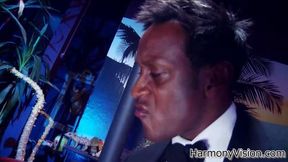 Servant gets double ficked in interracial scene