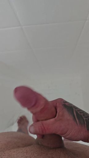 Masturbating in the Shower