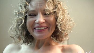 Step-Aunt Tia Sucks Your Cock POV Style - Your Horny Step-Mom Tia Sucks Your Cock in HD