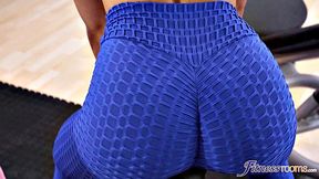 Big tits big ass gym fun