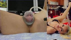 Pussy Pump And Fuckmachine Hard Fuck,spread Position