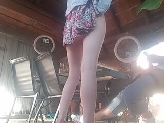Mutual masturbation with my friend wife outdoor