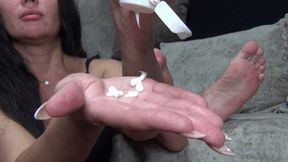 Sensual massage for big feet dd