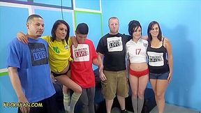 Couple Arrives & Orgy Erupts W Jennifer White, Prince Yahshua, Chase & Dan!