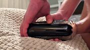 Cumming hard after fun with the stroker toy