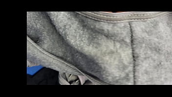 Risky Panties Play On The City Bus