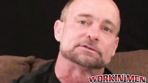 ”Rough stud strokes his prick solo & explodes with sexy cum”