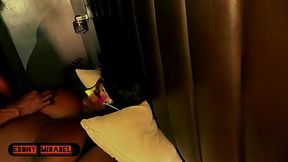 Black Cock Lover BBW Gave a Blowjob and Fucked Her Tight Wet Pussy