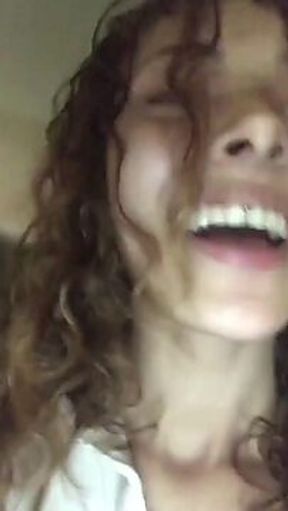 French Beurette Nympho Dripping with Cum After Snapchat Hookup