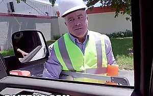 Mature guy goes gay 4 pay straight from job site