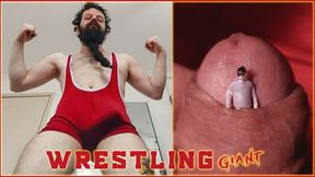 Wrestling Giant | Full HD 1080p | Giantess - vore - male feet