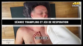 Séance trampling et jeu de respiration 4K