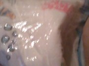 Fat Slut Masturbating In Diapers and Plastic Panties ABDL FTM