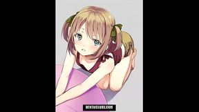 Sexy Anime Girls Slide Into Ecchi Fantasy With Softcore Pics