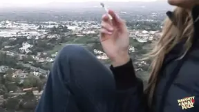 Big Ass Blonde Takes a Massive Cock in Her Ass and Gets Cummed on