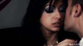 Impressive dick-riding session with a gorgeous chick Oliva Gem