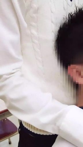 Threesome Classroom Sex