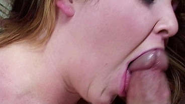 Emma Heart Deepthroats Then Swallows Facial Cumshot