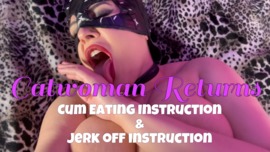 CEI Catwoman Returns: Sensual Domination JOI Body Worship Boob &  Pussy Play With Riding, Cowgirl, Face Sitting POV