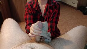 Stepmom Chooses Panties for Jerking off and Cumming