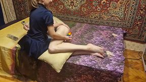 Anastasia Mistress anal dildo submission man amateur