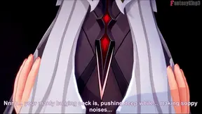 Hot MILF fucked in Genshin Impact-themed cosplay