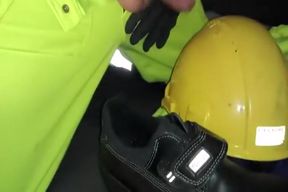 Hiviz hard-hat