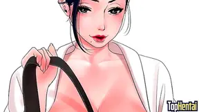 Superpowered Dick Conquers MILF Teacher And Step-Sisters In Anime Hentai Action