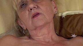 74 years old mature first time on video