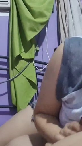 I cum in my Stepsister's mouth, Cum swallow   Clip 1