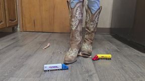 Chrissy cowgirl boot crush