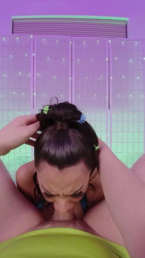 Sensual Cock Sucking and Licking with Hime Marie