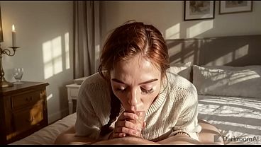 I'_m having sex with a straight-A student at her place while her boyfriend is at work [AI]