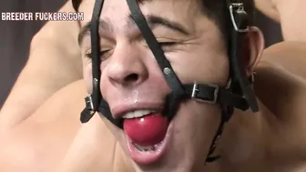 Two Guys in Hardcore BDSM Anal and Blowjack Session