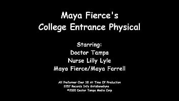 Tampa University Entrance Physical - Maya Fierce