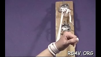 Bitch gets coarse spanking