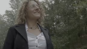 Alessia Donati&#039;s Casting in the Park with a Pissing Finale