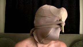 how to wear a high heel gag for self bondage part 2