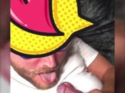 Self Cum in My Mouth After Selfsuck Sesh