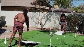 Strip Cornhole in Vegas Heat Ends with Oily Tits Milking Dreads Way BBC