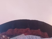 Semi hard dick just dripping loads of cum